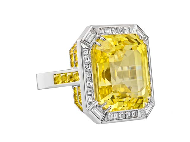 yellow sapphire image